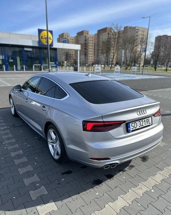 Audi A5 cena 95000 przebieg: 173000, rok produkcji 2018 z Ostrów Mazowiecka małe 79